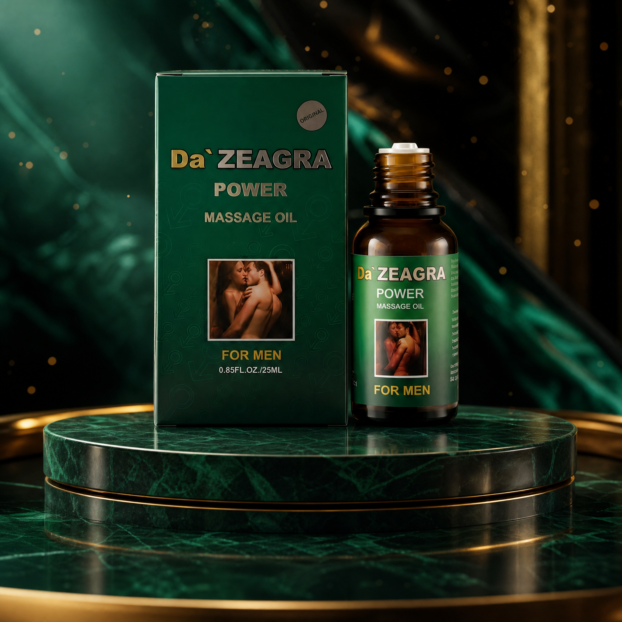 Da Zeagra Power Massage Oil